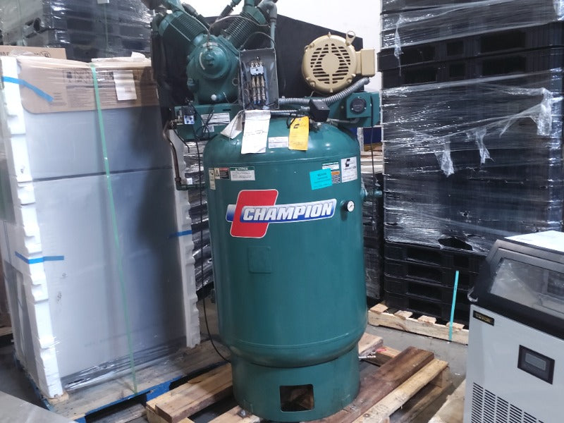 Champion 120-Gallon Air Compressor (1) - Load #223149