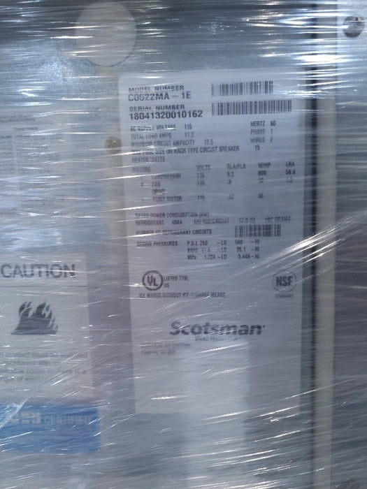 Scotsman Ice Machine (1) - Load #227813