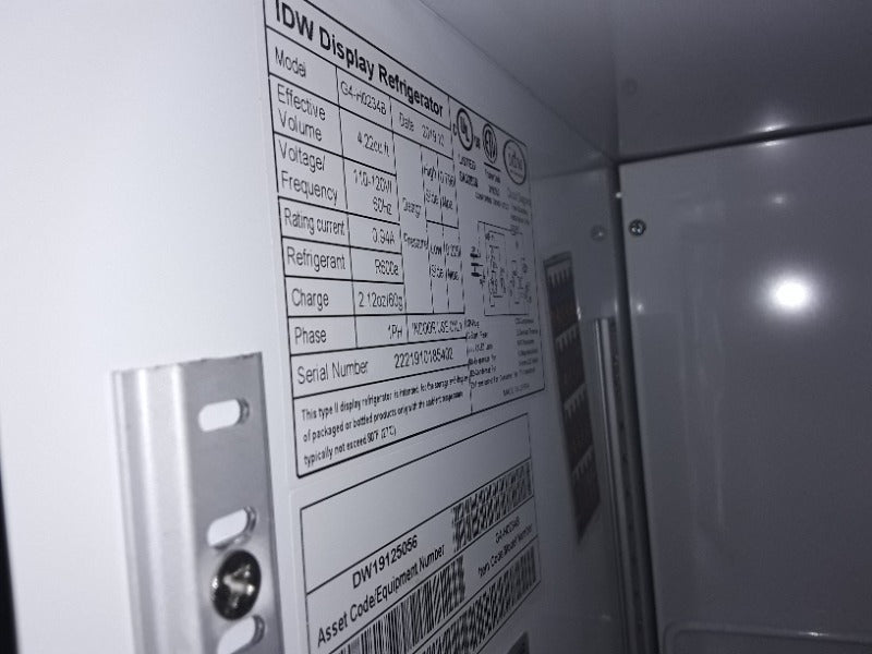 Refrigeration 11/1/23 - Load #227158