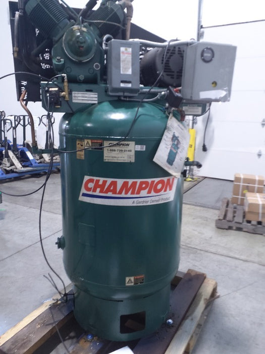 Champion 120-Gallon Air Compressor (1) - Load #228125