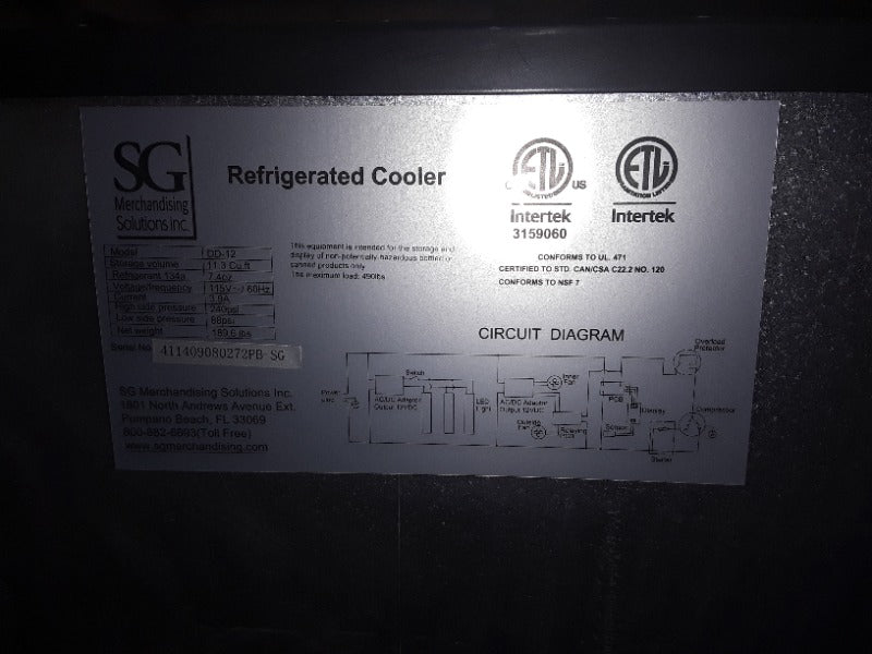 Refrigeration 11/1/23 - Load #227158