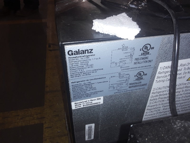 Refrigeration 11/22/23 - Load #230789