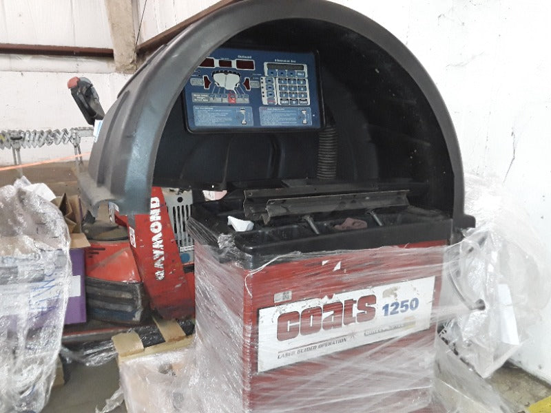 Coats Tire Balancer (3) , Coats Rim Clamp Tire Changer w/ Robo-Arm (1)  - Load #232880