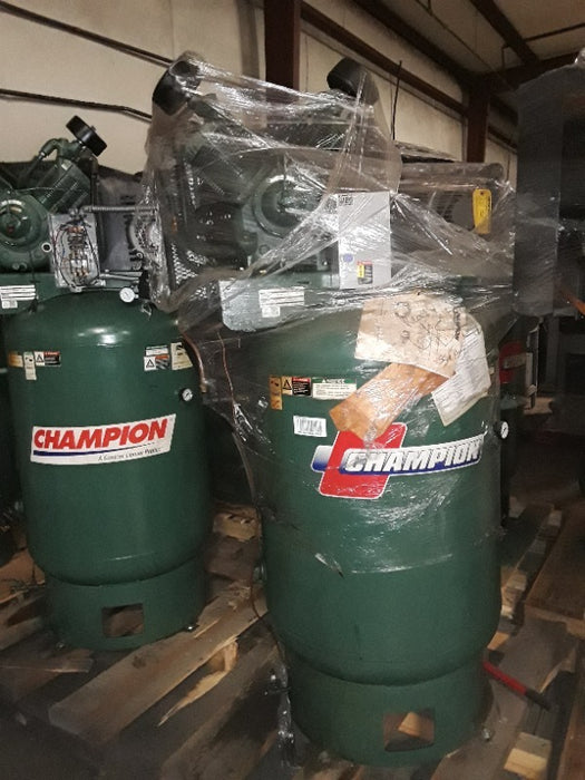 Champion 120-Gallon Air Compressor (1) - Load #232920