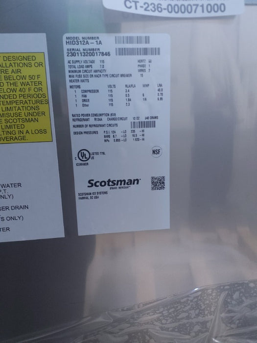 Scotsman Ice Machine (1) - Load #238534