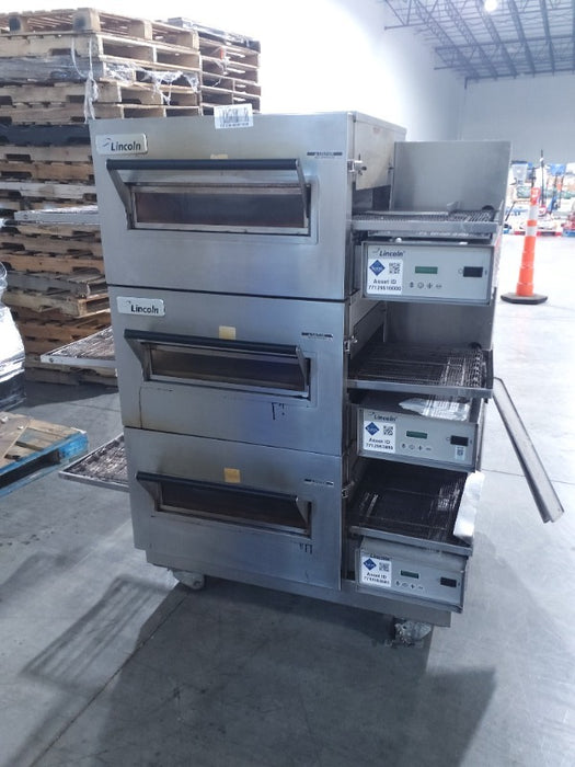 Lincoln Pizza Oven – Triple Stack (1) - Load #237245