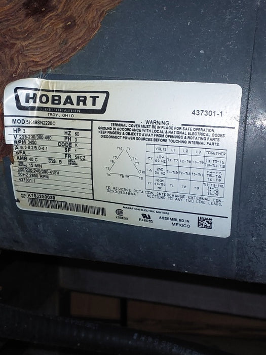 Hobart Meat Saw (1)  - Load #237358