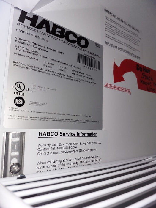 Refrigeration  - Load #238731