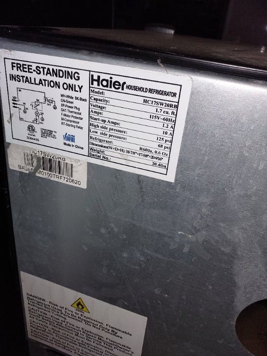 Refrigeration  - Load #238731