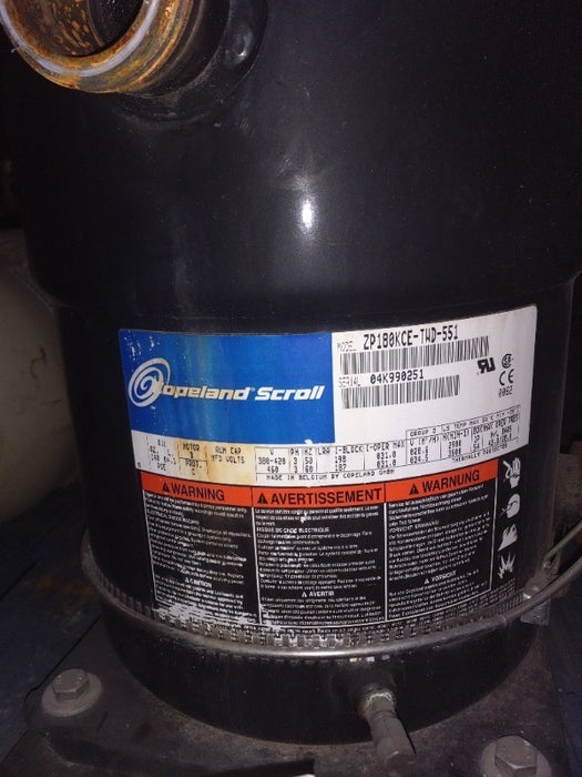 Copeland Scroll Outdoor Refrigeration Unit (2)  - Load #238572