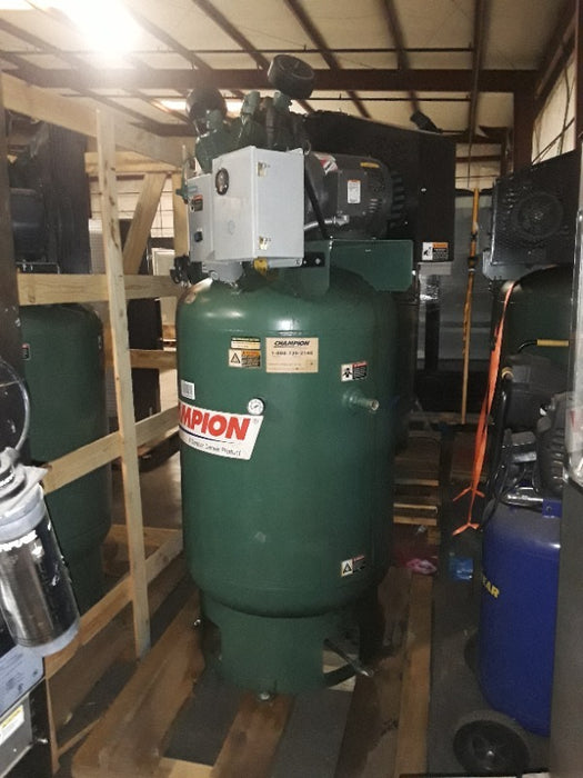 Champion 120-Gallon Air Compressor (1) - Load #238905