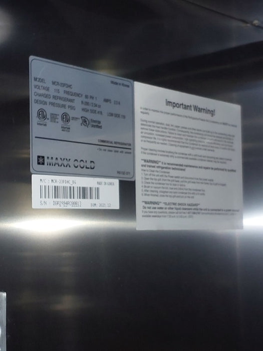 Refrigeration  - Load #238731