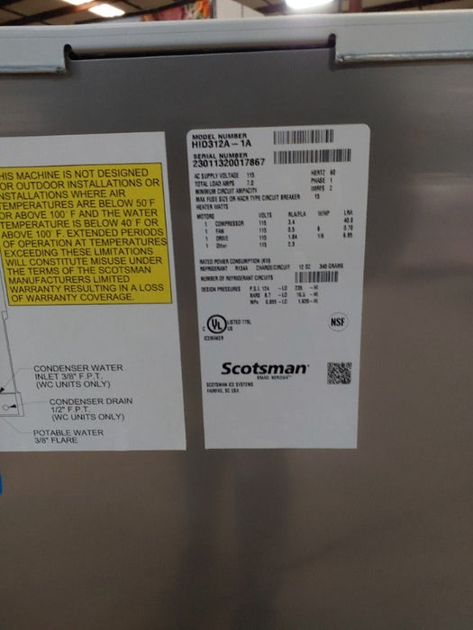 Scotsman Ice Machine (1)  - Load #239171