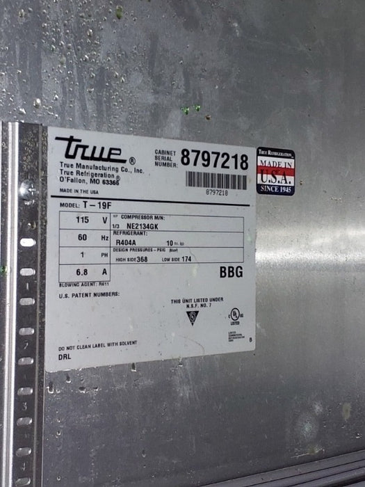 Refrigeration  - Load #240481
