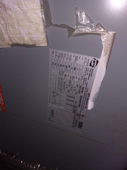 Hammond Power Solutions Three Phase Dry Transformer (1)  - Load #240839