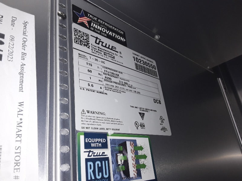 Refrigeration 2/7/24 - Load #240489