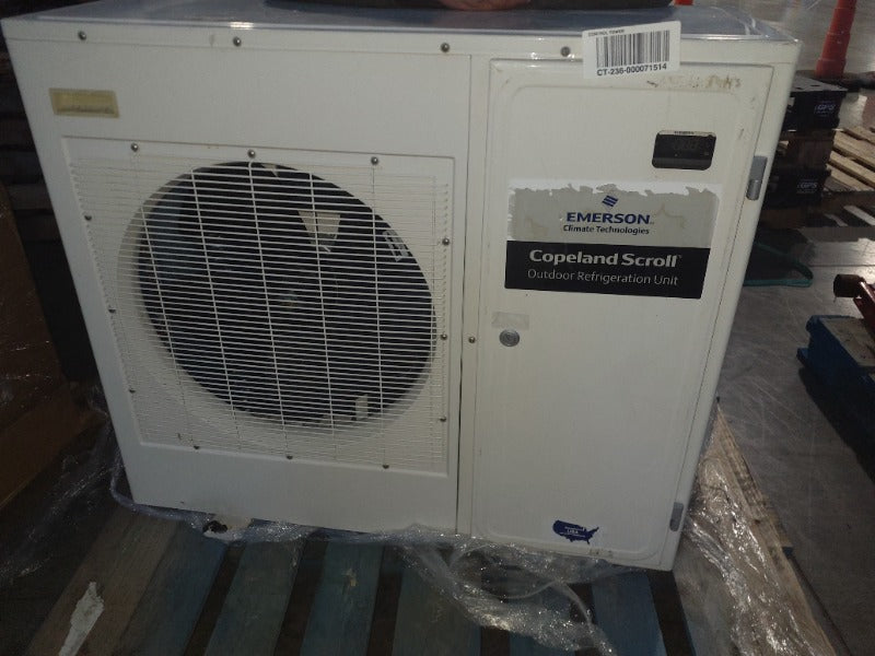 Copeland Scroll Outdoor Refrigeration Unit (1) - Load #242961