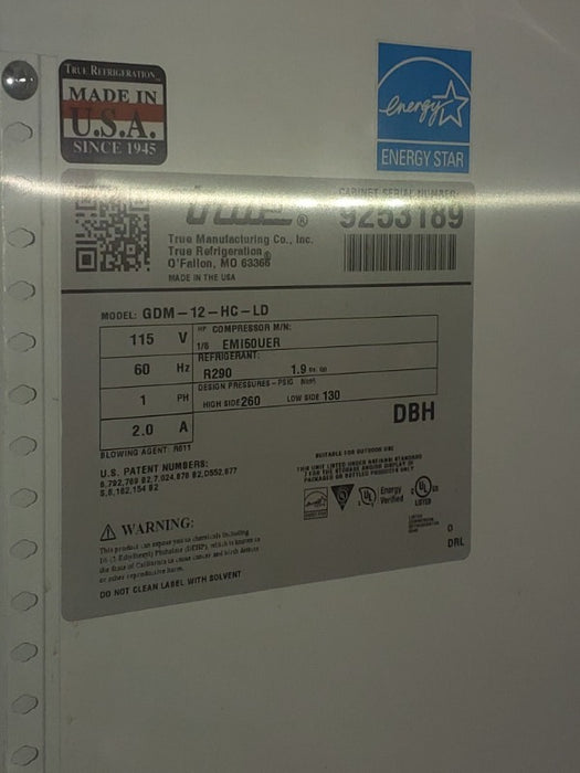 Refrigeration  - Load #240481