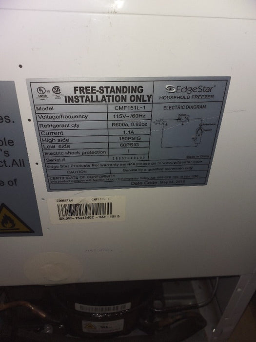 Refrigeration  - Load #243151