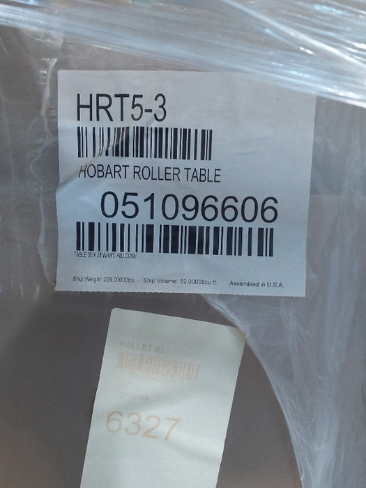 Hobart Roller Table (1) - Load #244167