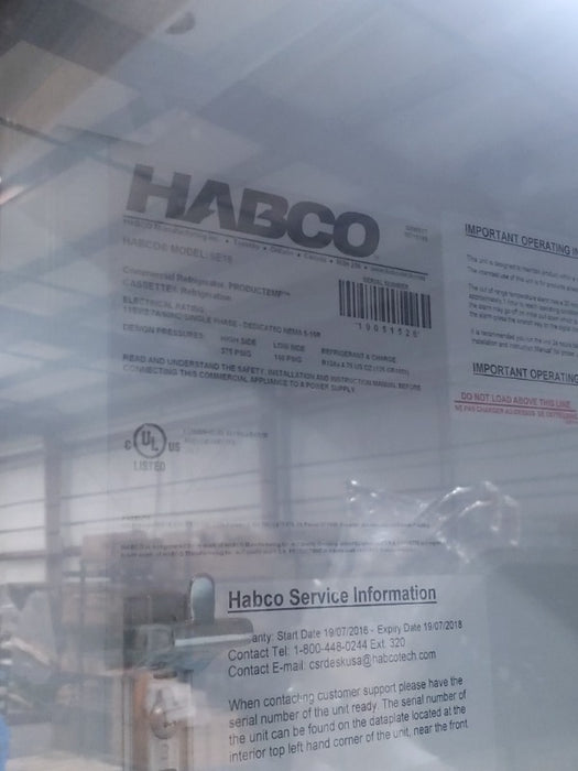 Refrigeration  - Load #243151