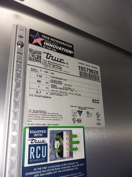 Refrigeration  - Load #243151