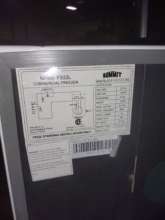 Refrigeration  - Load #243151