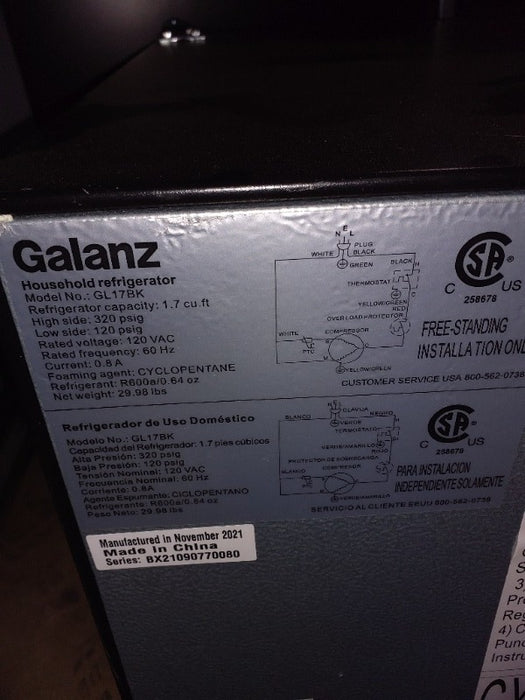 Refrigeration  - Load #247375