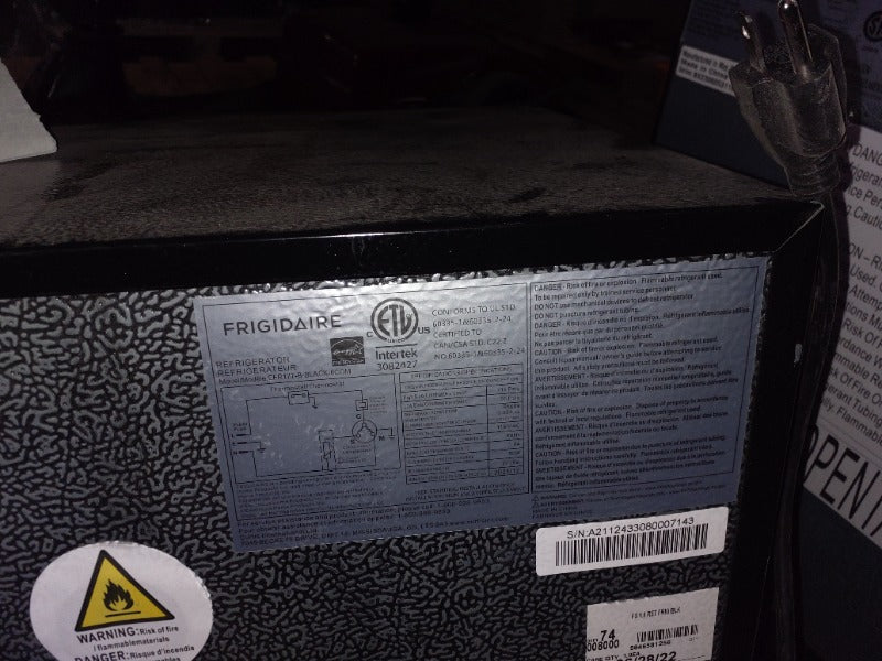 Refrigeration  - Load #247375