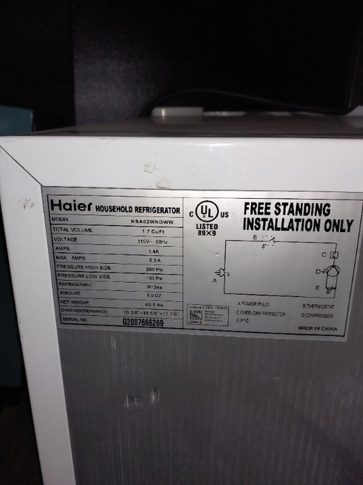 Refrigeration  - Load #247375