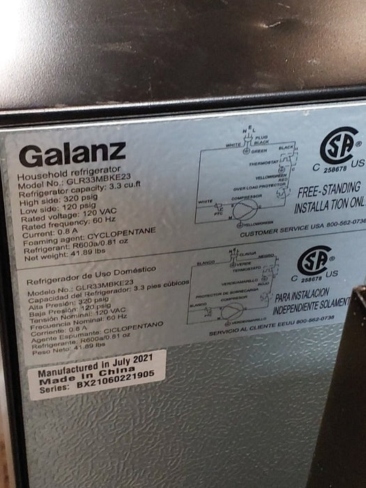 Refrigeration  - Load #247375