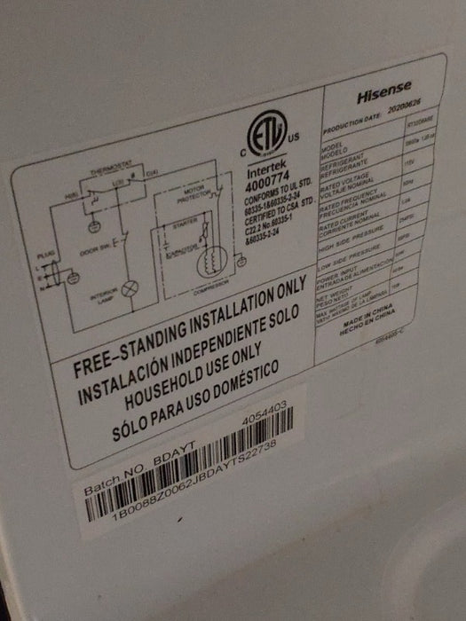Refrigeration  - Load #247375