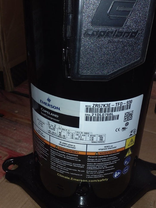 Copeland Scroll Outdoor Refrigeration Unit (1)  - Load #250713