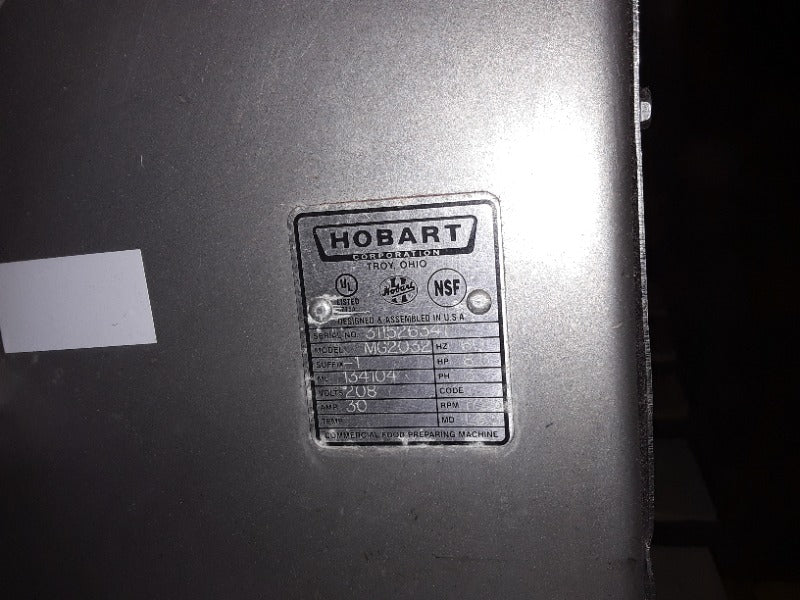 Hobart Meat Grinder (1)  - Load #253472