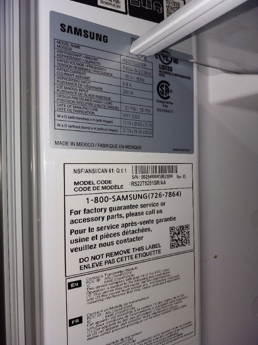 Refrigeration  - Load #254451