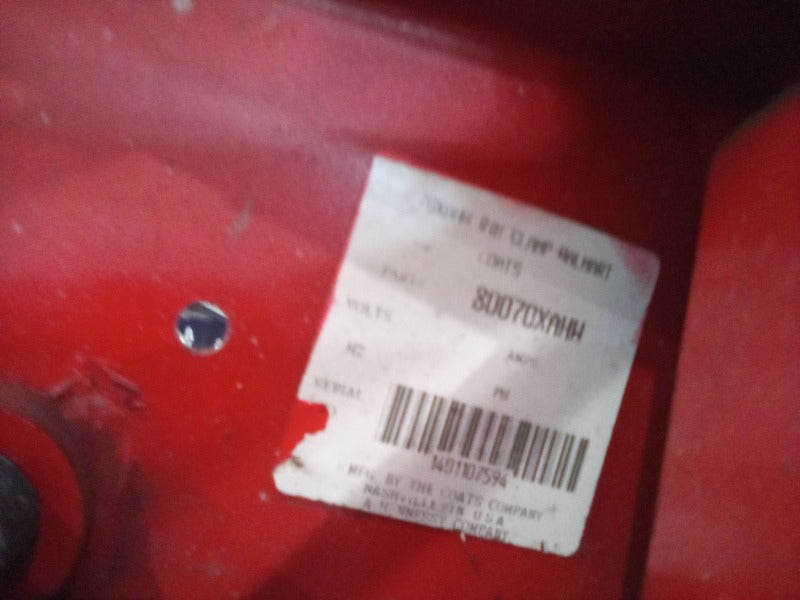 Coats Rim Clamp Tire Changer (1) - Load #256145
