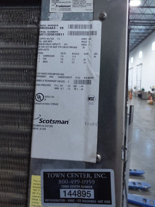 Scotsman Ice Machine (1) - Load #263481