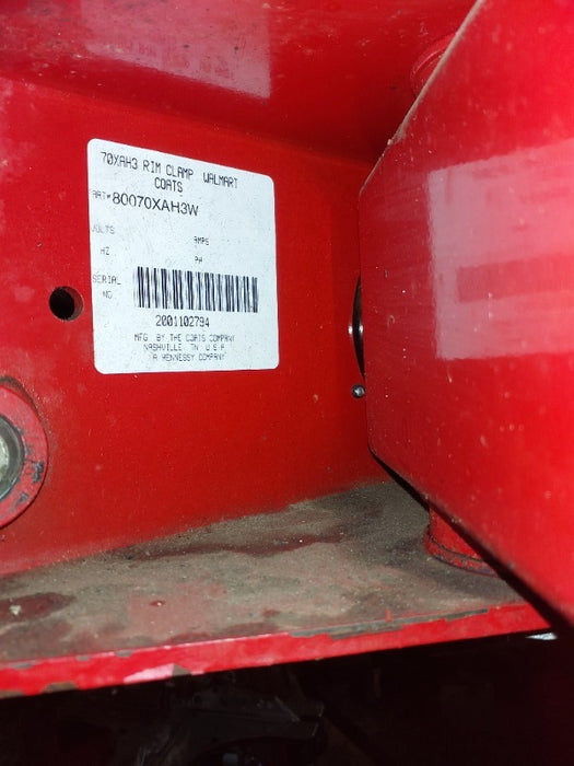 Coats Rim Clamp Tire Changer w/ Robo-Arm (1)  - Load #260019