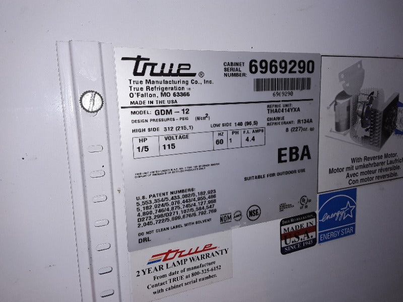 Refrigeration 4/23/24 - Load #260321