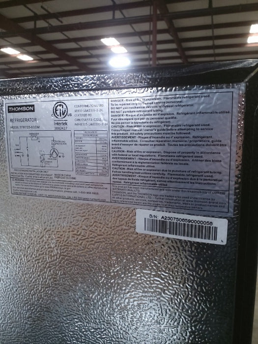Refrigeration  - Load #257429
