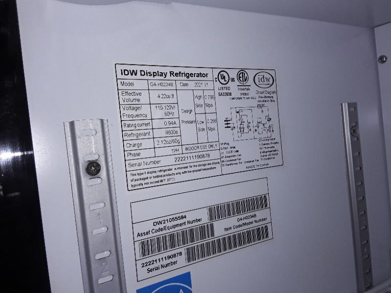 Refrigeration 4/23/24 - Load #260321