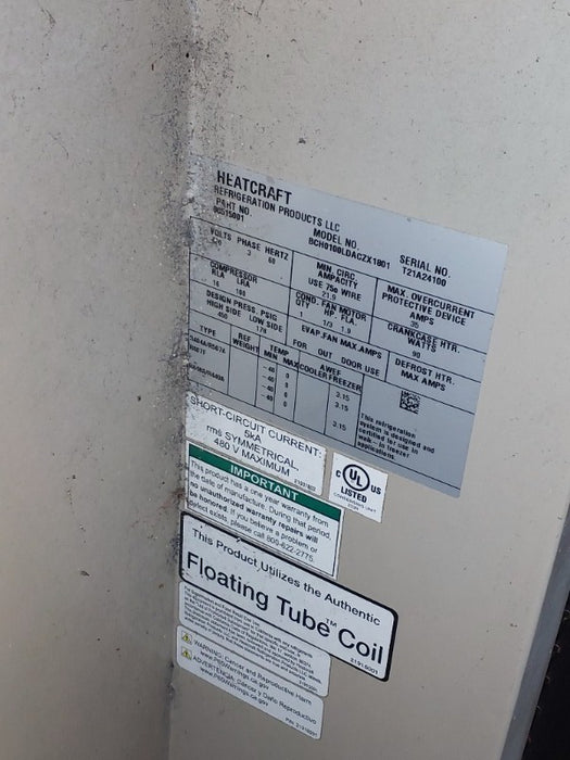 Heatcraft Condensing Unit (1)  - Load #262459