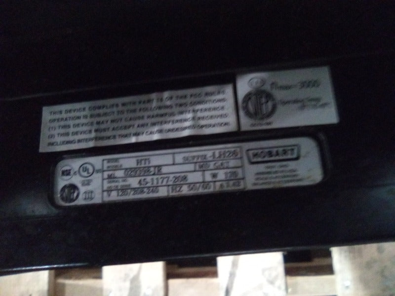 HOBART HTI (WITH BACK SCREEN) (3) , HOBART HTI DELI SCALE (WITHOUT BACK SCREEN) (4)  - Load #262611