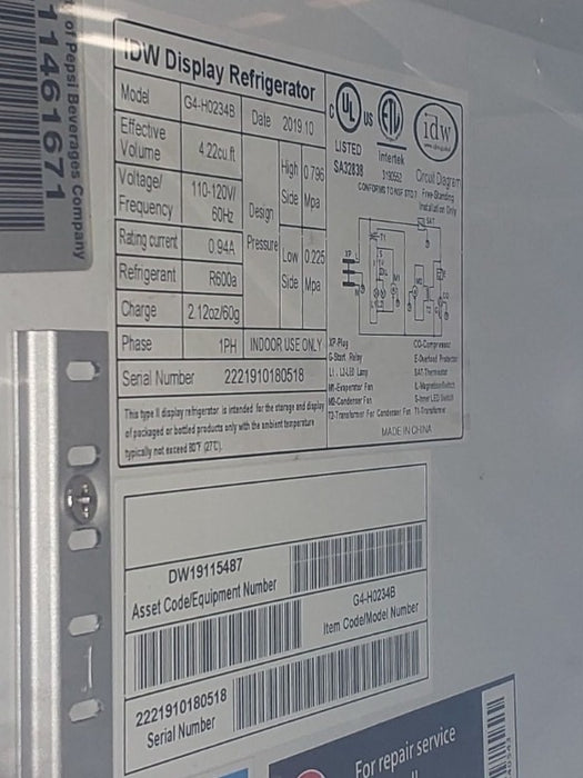 Refrigeration  - Load #262451