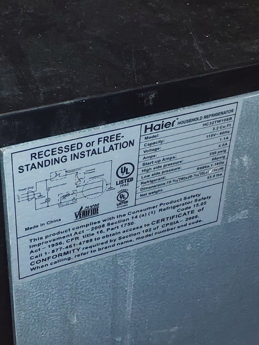 Refrigeration  - Load #262451