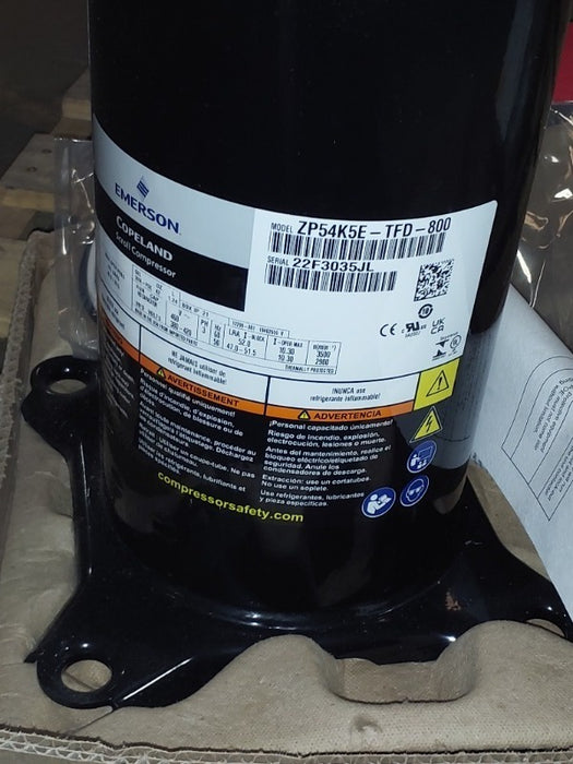 Copeland Scroll Outdoor Refrigeration Unit (1)  - Load #263288