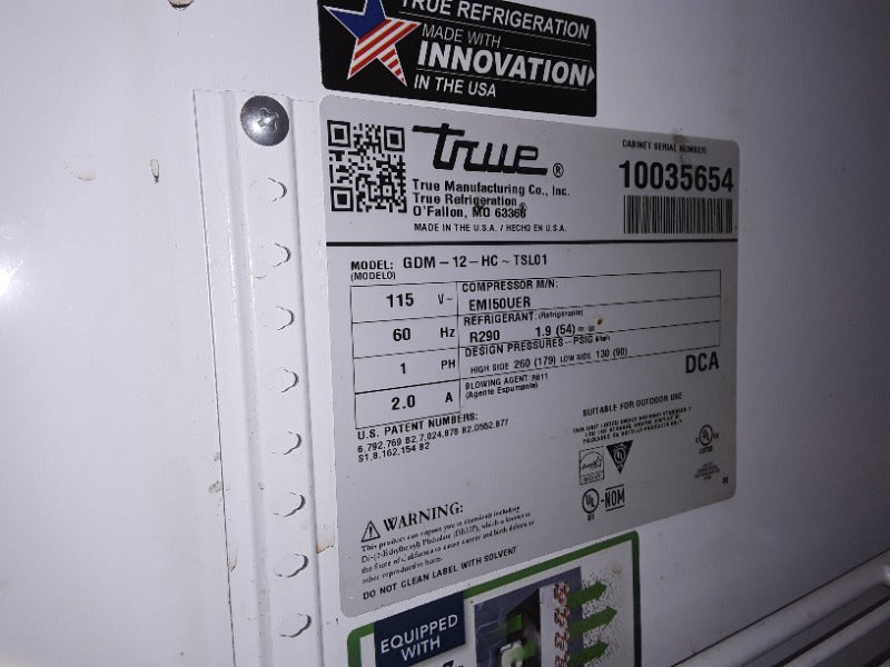 Refrigeration 4/23/24 - Load #260321
