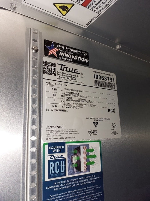 True Two Section Refrigerator (1)  - Load #266360