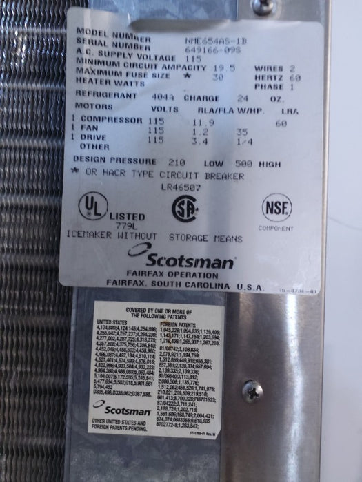 Ice Machine - Scotsman (1)  - Load #270789