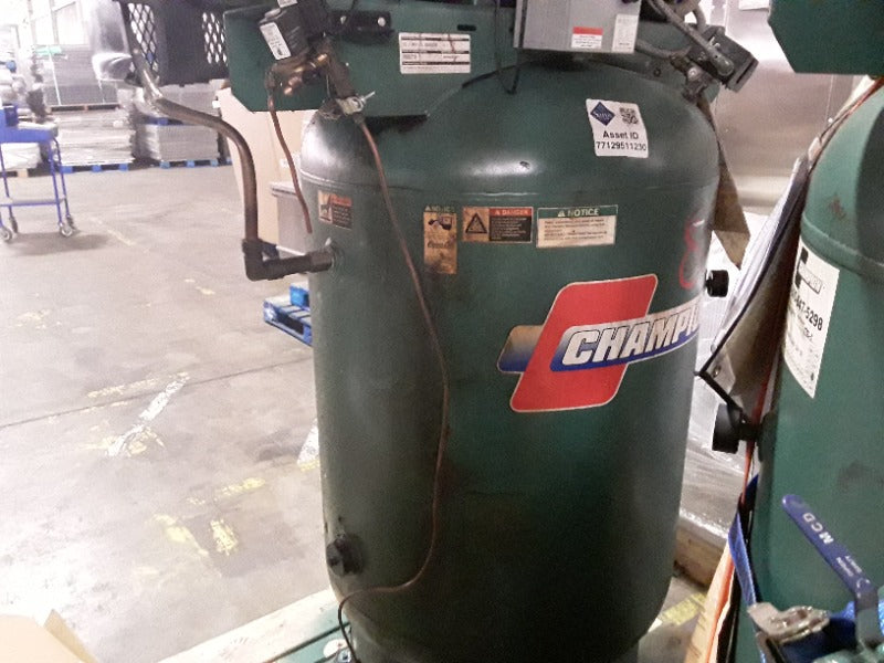Champion 120-Gallon Air Compressor (1) - Load #277778